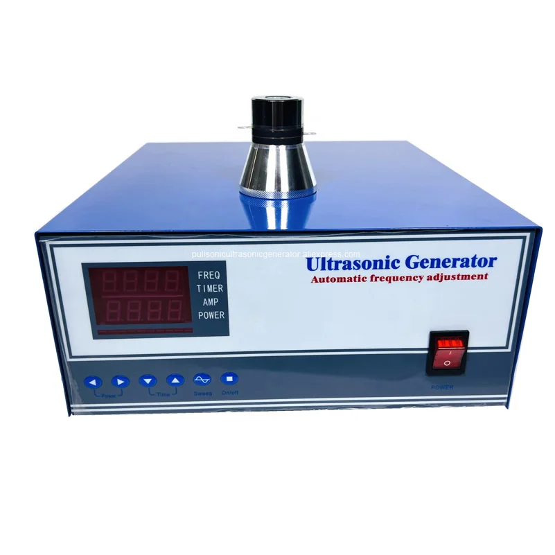 2400-W-Ultraschallgenerator für fortgeschrittene Ultraschallreinigungssysteme, Öl- und Rostentfernung im Luft- und Raumfahrt