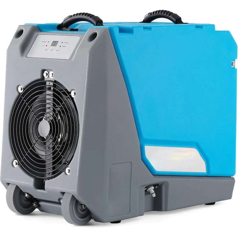 

Commercial Dehumidifier with Pump Large Capacity,up to 190 PPD, Rotational Molded Portable Industrial Dehumidifier