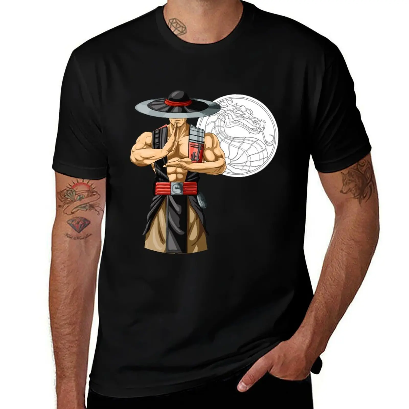 Kung Lao Shaolin Monk T-Shirt Soft Lightweight Cotton T-Shirt