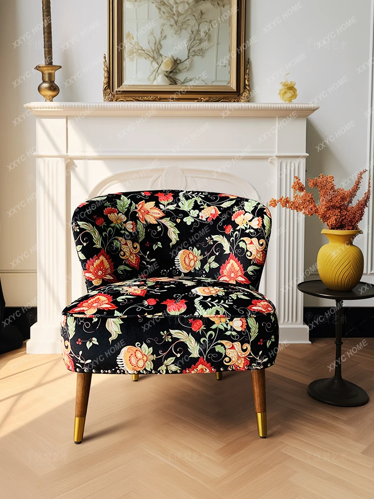 

American Living Room Couch Leisure Sofa Wingback Chair