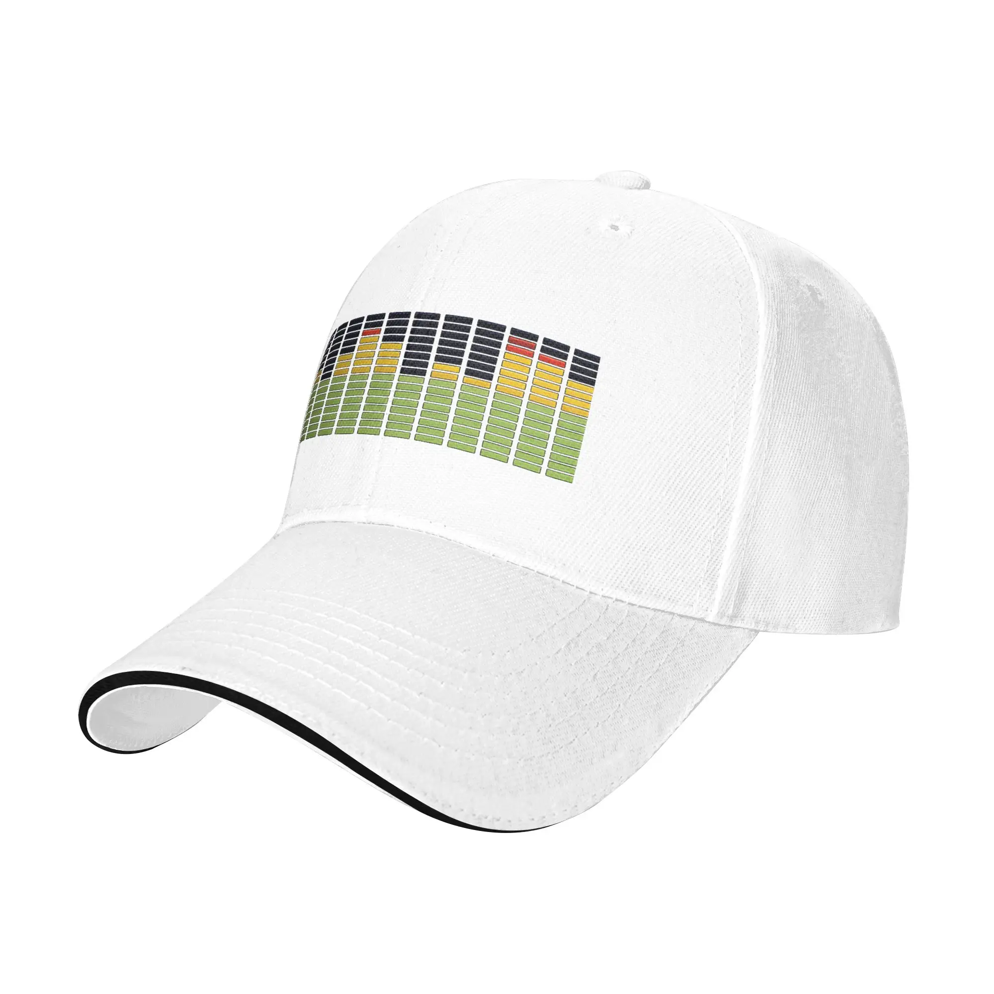 12 Bar Audio Equalizer Casual Baseball Cap  Outdoor Gym Trucker Hat Spring Wholesale Men Women Stylish Baseball Caps