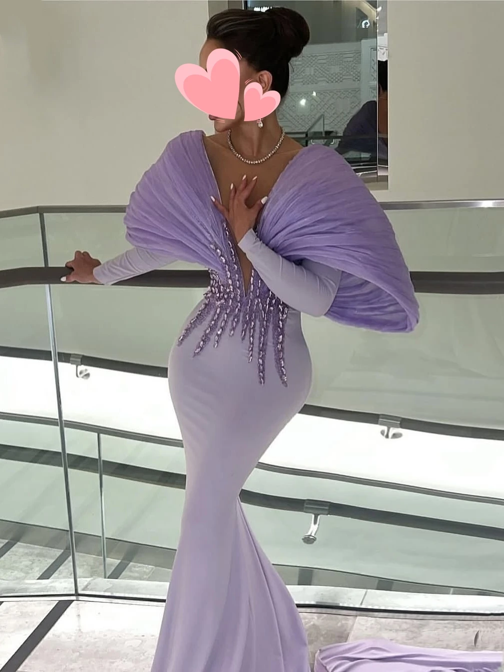 Oisslec فساتين حفلة موسيقية أنيقة خمر مثير الحلو أرجواني الخرز عارية الذراعين مخصصة مناسبة رسمية فستان حفلة موسيقية مساء رداء حفلات