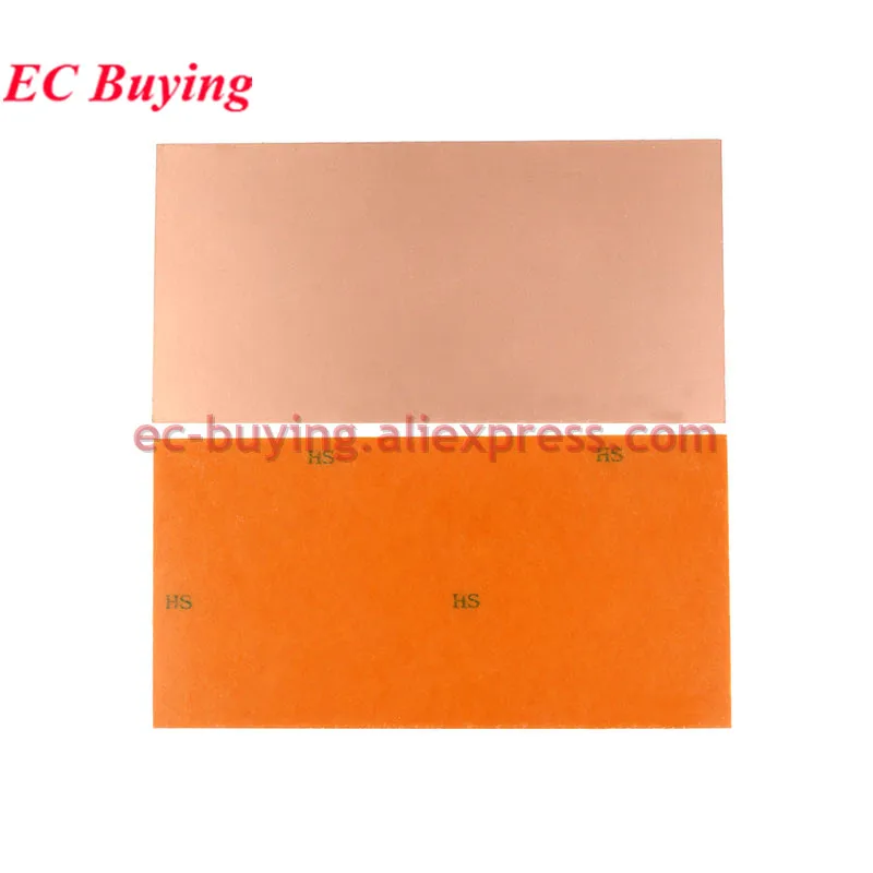 1Pc-2Pc PF‌ Bakelite Single Sided PCB 20*30CM 15*20 12*18 10*20 10*15 7*10 5*10 Epoxy Copper Clad Plate Laminate Laminating DIY