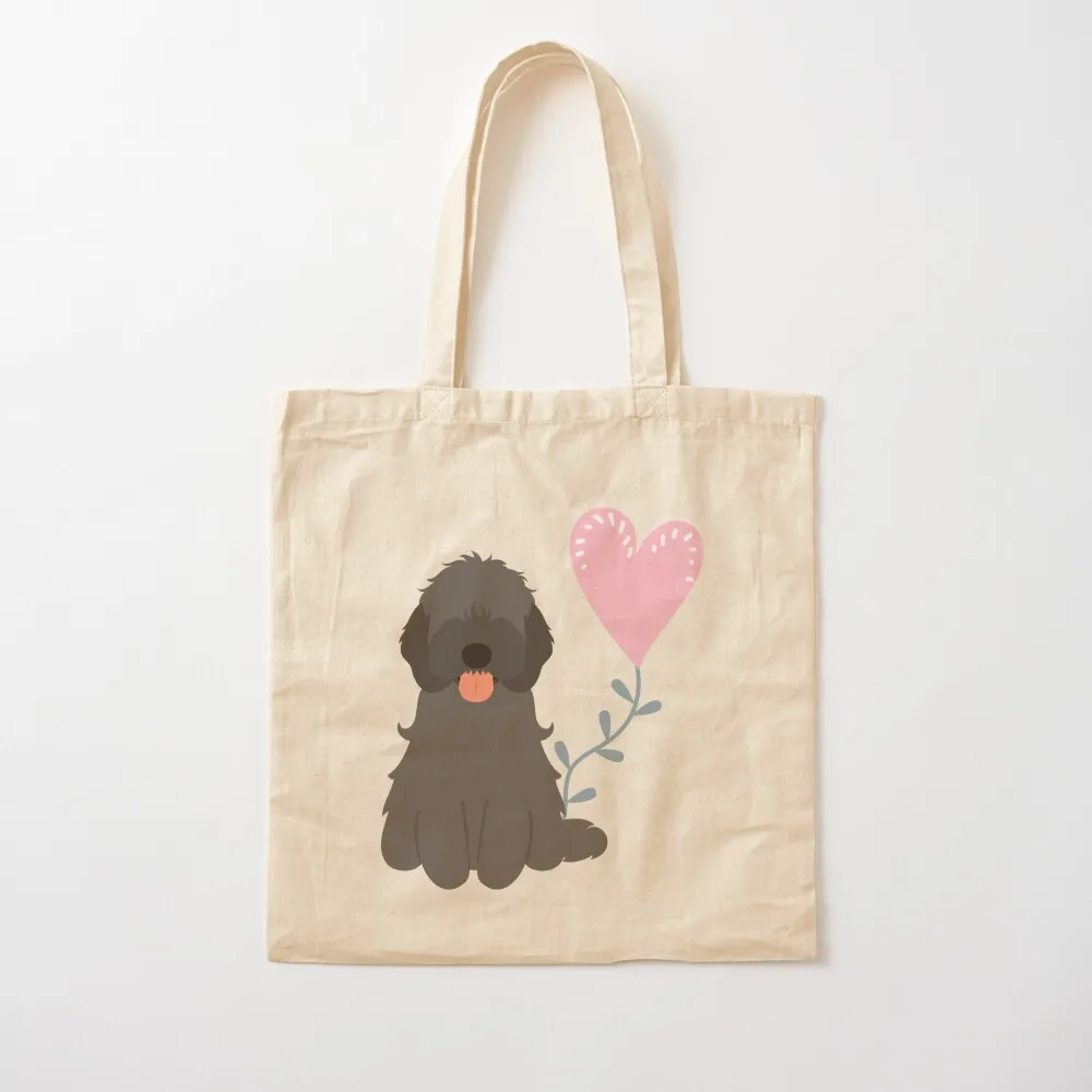 Love Black Cockapoo Cavapoo Cavoodle Tote Bag Big bag hand bag shopper woman reusable shopping
