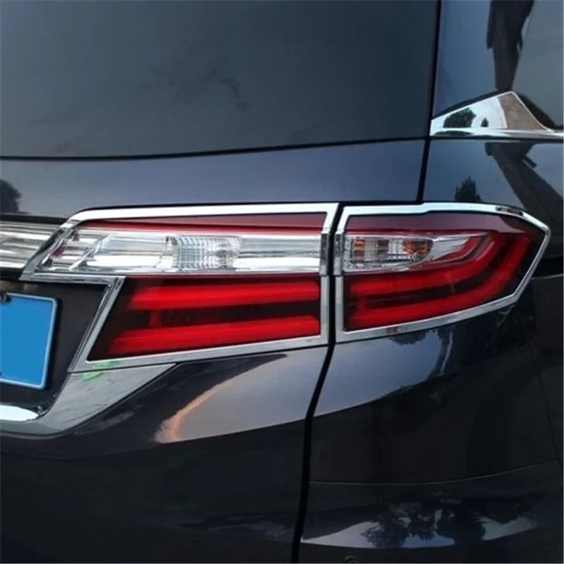 

WELKINRY For Honda Odyssey RC 5th Generation 2013-2020 ABS Chrome Car Tail Rear Lamp Light Cover Trim