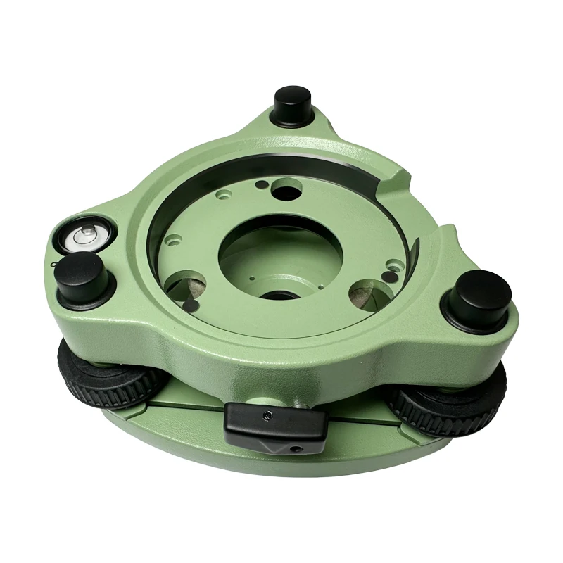 Imagem -05 - Tribrach para tipo Swiss Sations Totais sem Prumo Óptico Verde com Logotipo Gdf121