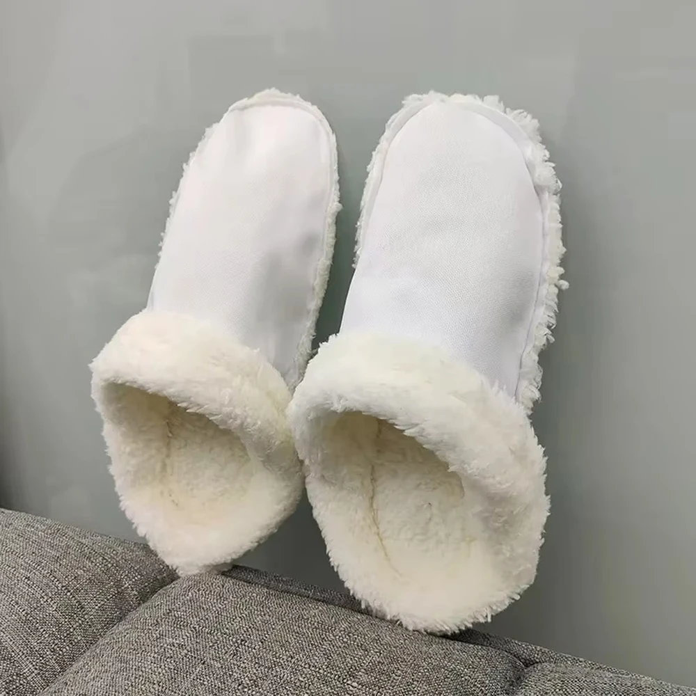 Wholesale Fleece Liner Inserts for Crocs, Winter Detachable Warm Plush Shoe Socks, Anti-Odor Indoor/Outdoor Use image 3
