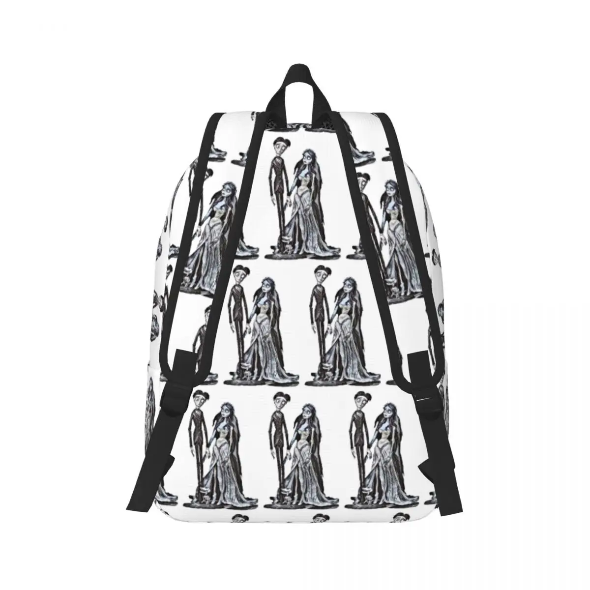 Loves New Corpse Bride Backpack Daypack Large Capacity Children BookBag School Bag Shoulder Bags for Men Women