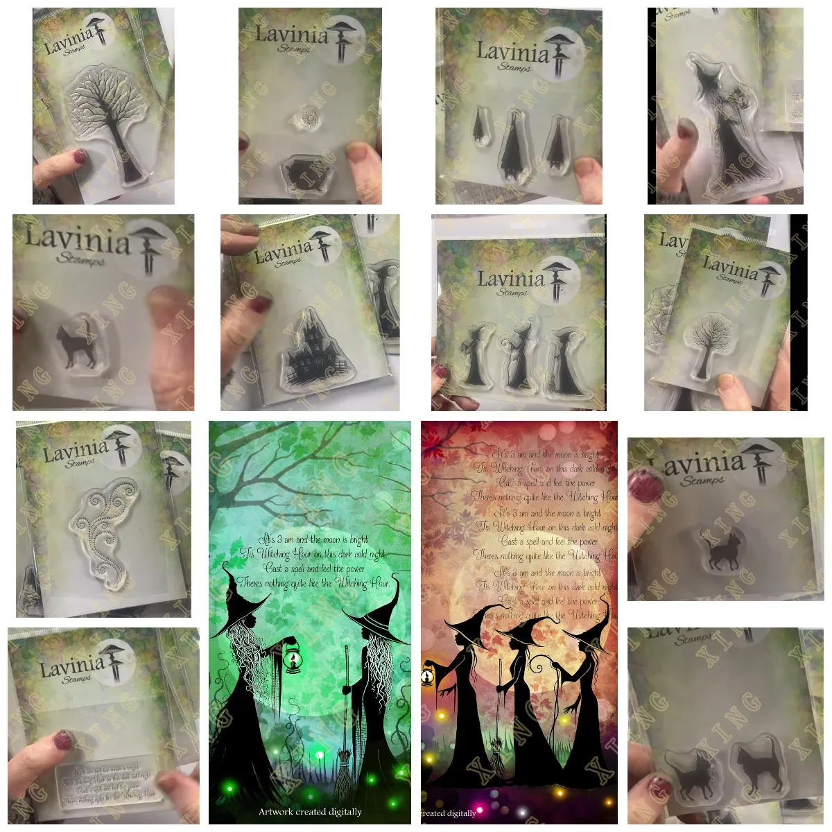 

New Arrival The Dream Witch Collection Clear Stamps Scrapbook Diary Decoration Embossing Cut Dies Template DIY Greeting Card