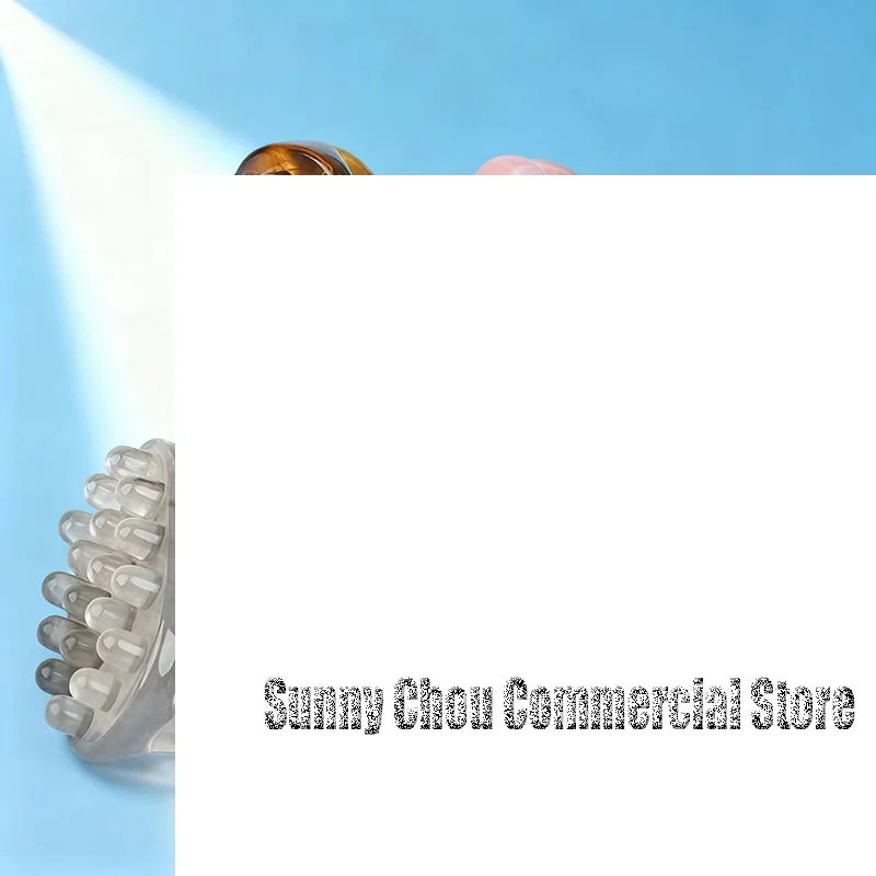 

Ручной массажный ролик Гуа Ша с 18 бусинами из натуральной смолы, талии, шеи, спины, ног, тела, меридиан, соскабливание, спа, антицеллюлит, релаксация