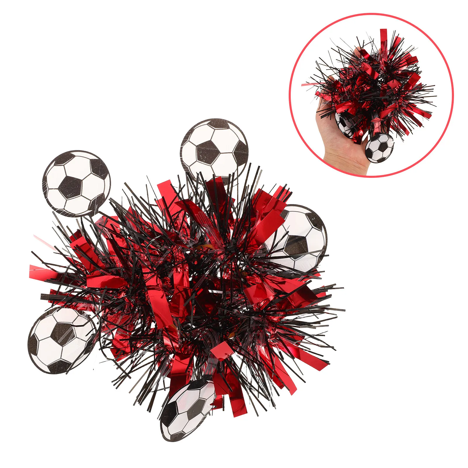 16 Pcs Color Striped Wrist Flower Football Pet High School Soccer Game Day Wear