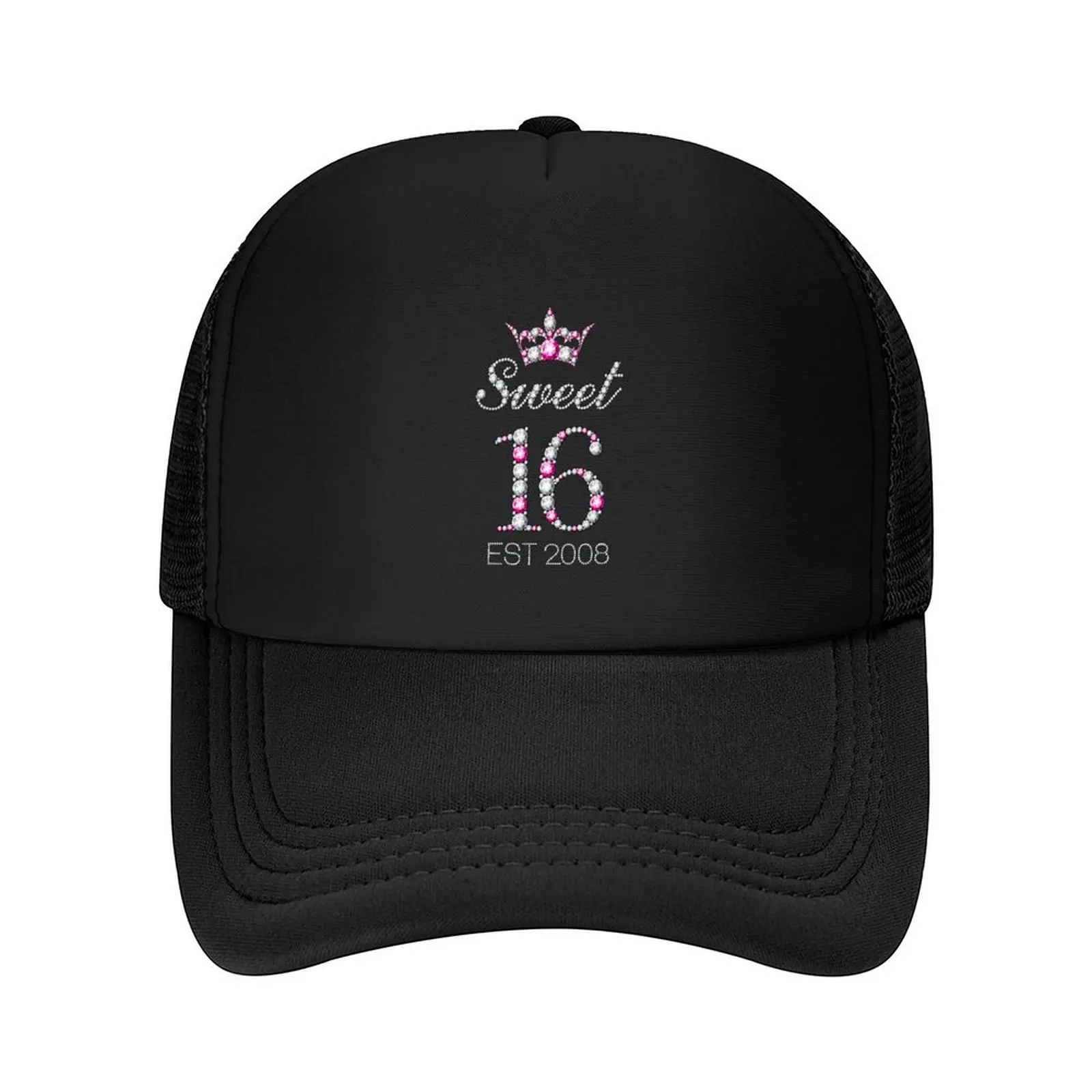

Sweet 16th Birthday girl’s Baseball Cap beach hat Golf Hat fishing caps man Military Cap Man Girl Men's
