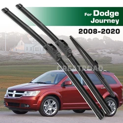 GREATROAD Wiper LHD&RHD Front & Rear Wiper Blades Set For Dodge Journey 2008 - 2020 Windshield Windscreen Window Brushes