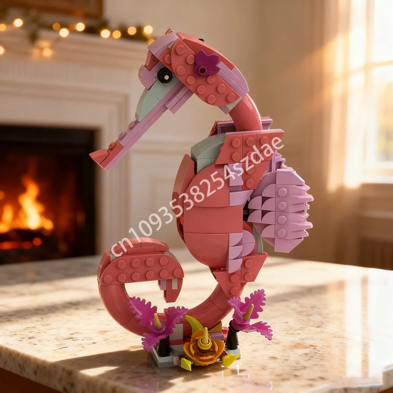 

221pcs MOC Seahorse Creator 3 1ed Model Building Blocks Construction DIY Idea Toys Education Christmas Gift Brick Kids Birthday