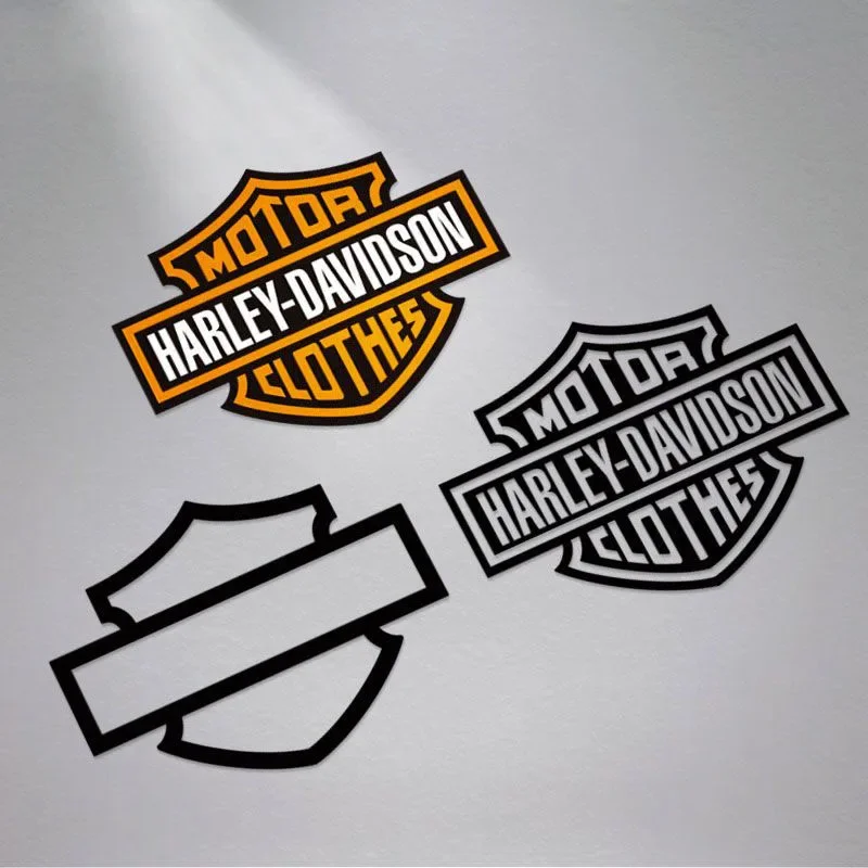 

Виниловые наклейки для мотоциклов Harley, мотокросса, велосипедов, шлемов и багажных боксов. Классические мото-стикеры.