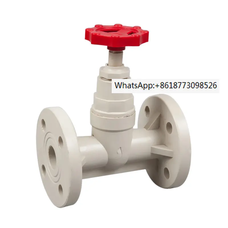 

Baodi PPH flange globe valve, polymer polypropylene globe valve, corrosion resistance, acid and alkali resistance J41F-10S