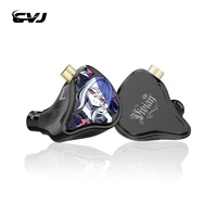 CVJ Vivian-auriculares intrauditivos con controlador dinámico de 10mm, adecuados para música y juegos, Cable desmontable de 0,78mm, calidad de sonido HiFi