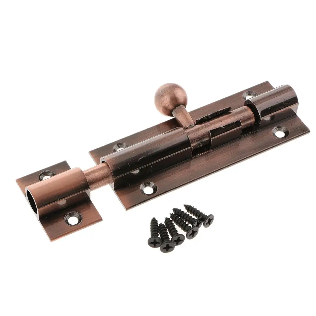 Alloy Door Hardware Slide Lock Barrel Bolt for Automatic Self Locking Gate Home Improvement