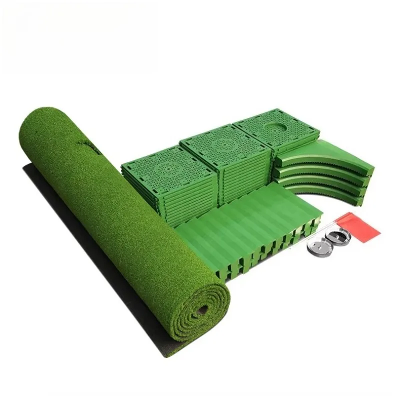 Detachable Golf Putting Green Training Aids Mat For Golfer Refine Putting Precision And Stroke Control Indoor Outdoor Practice
