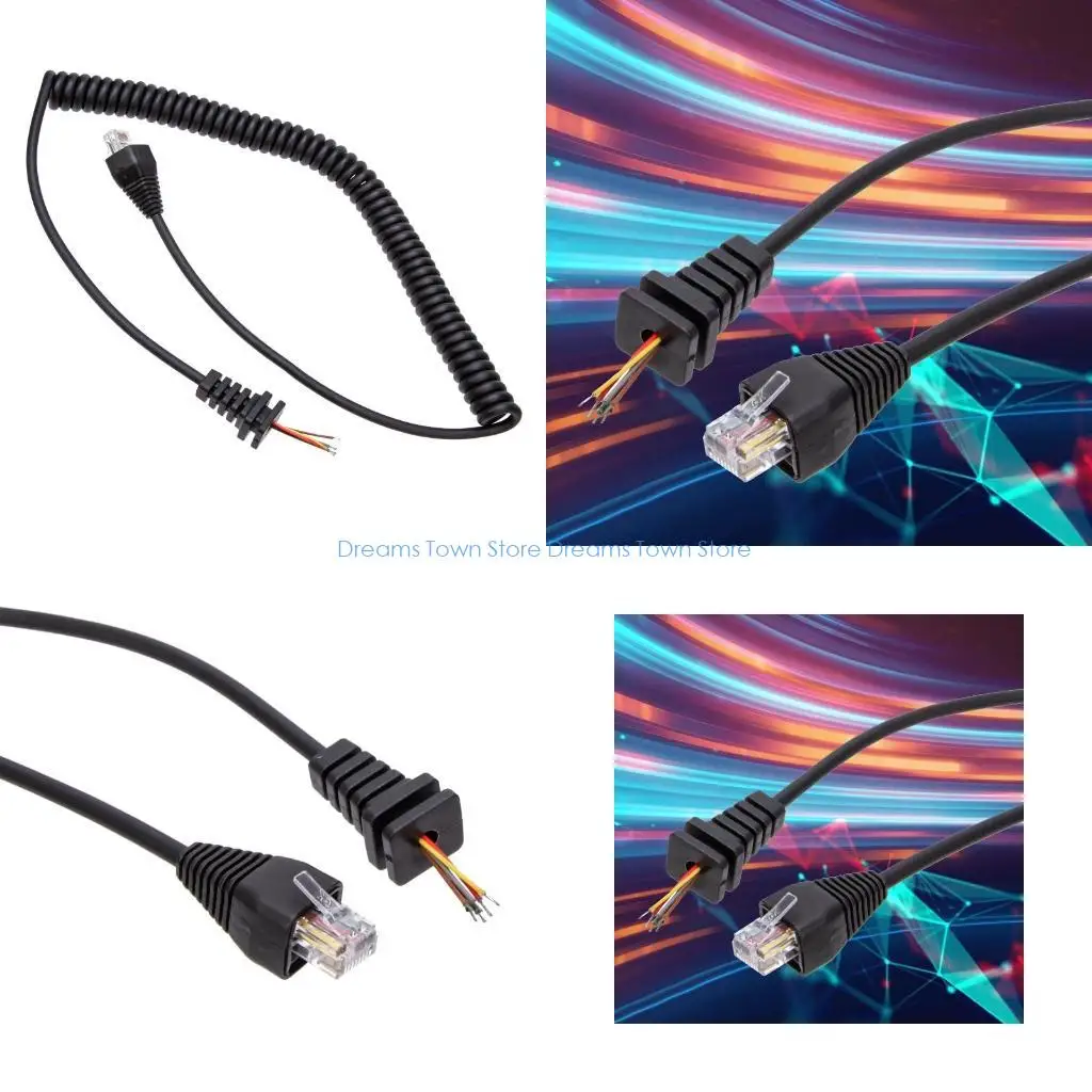 

Кабель-переходник HX6A для Yaesu VX2108, VX2208, VX2508, RJ45 8-контактный, MH-67A8J, для мобильных радиостанций