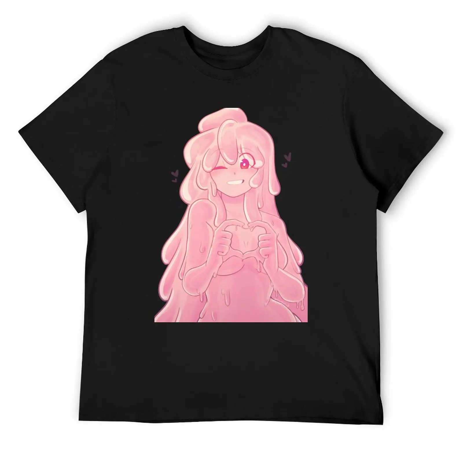 

Slime Girl Love T-Shirt valentines clothes sweat blue archive Men's clothing