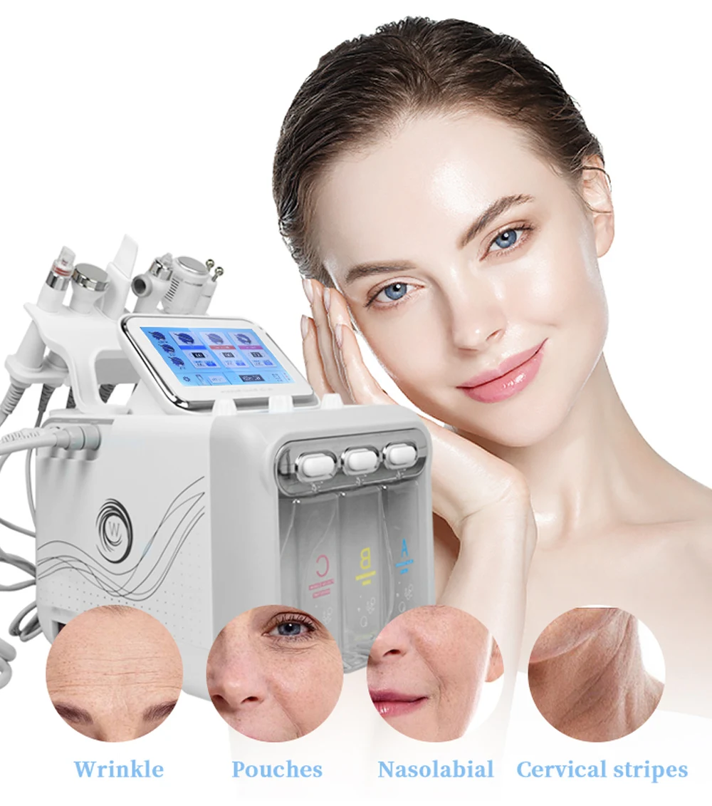 Missheart 6-in-1 Professionelles Schönheits-Gesichtsgerät Hydra Aqua Tiefenreinigungs-Hautpflegegerät (Schneller Versand) – Detail 11