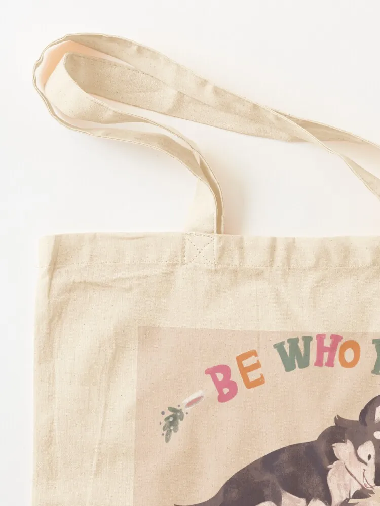 Be Who You Want To Be 2 Tote Bag حقيبة تسوق تحمل شعار حقيبة لحقائب اليد القماشية للسيدات على الشاطئ #3