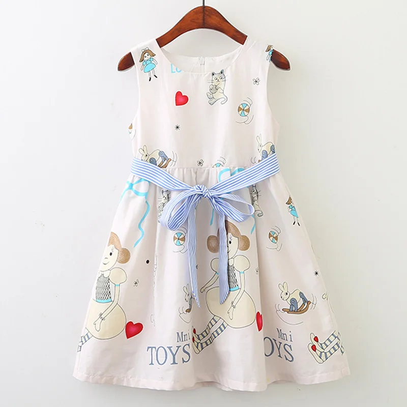 Bear Leader European and American Princess Dress Summer Girl Clothes Kids Dresses Girls Flower Wedding Evening Children Clothing