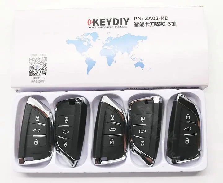 Kd za02 Fernbedienung Smart Key für BMW Blade 3 4-Tasten-Flip-Key-Controller