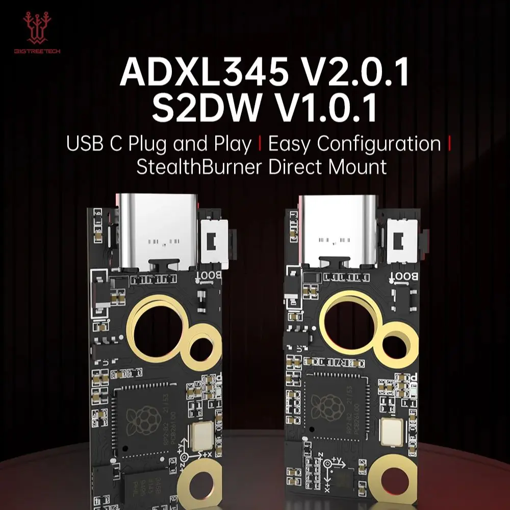 

BIGTREETECH ADXL345 S2DW акселерометр USB плата 3D детали принтера для Voron StealthBurner Raspberry Pi M8P материнская плата Klipper