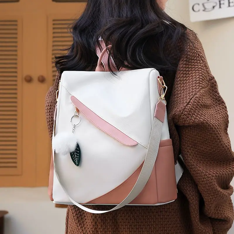 Ultra Light Anti-theft Mommy Bag Oxford Cloth Shoulder Mommy Bag New Korean Version Fashion Large Capacity Backpack