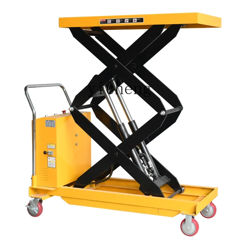 

Электрическая подъемная платформа для автомобиля, небольшая гидравлическая подъемная платформа, мобильный ножничный подъемник