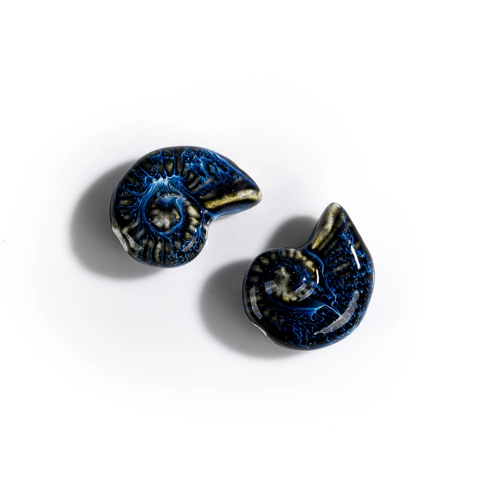 Unique Chic Mystic Blue DIY Ceramic Beads Retro Porcelain Jewelry Accessories DIY Handmade For Making #XN575