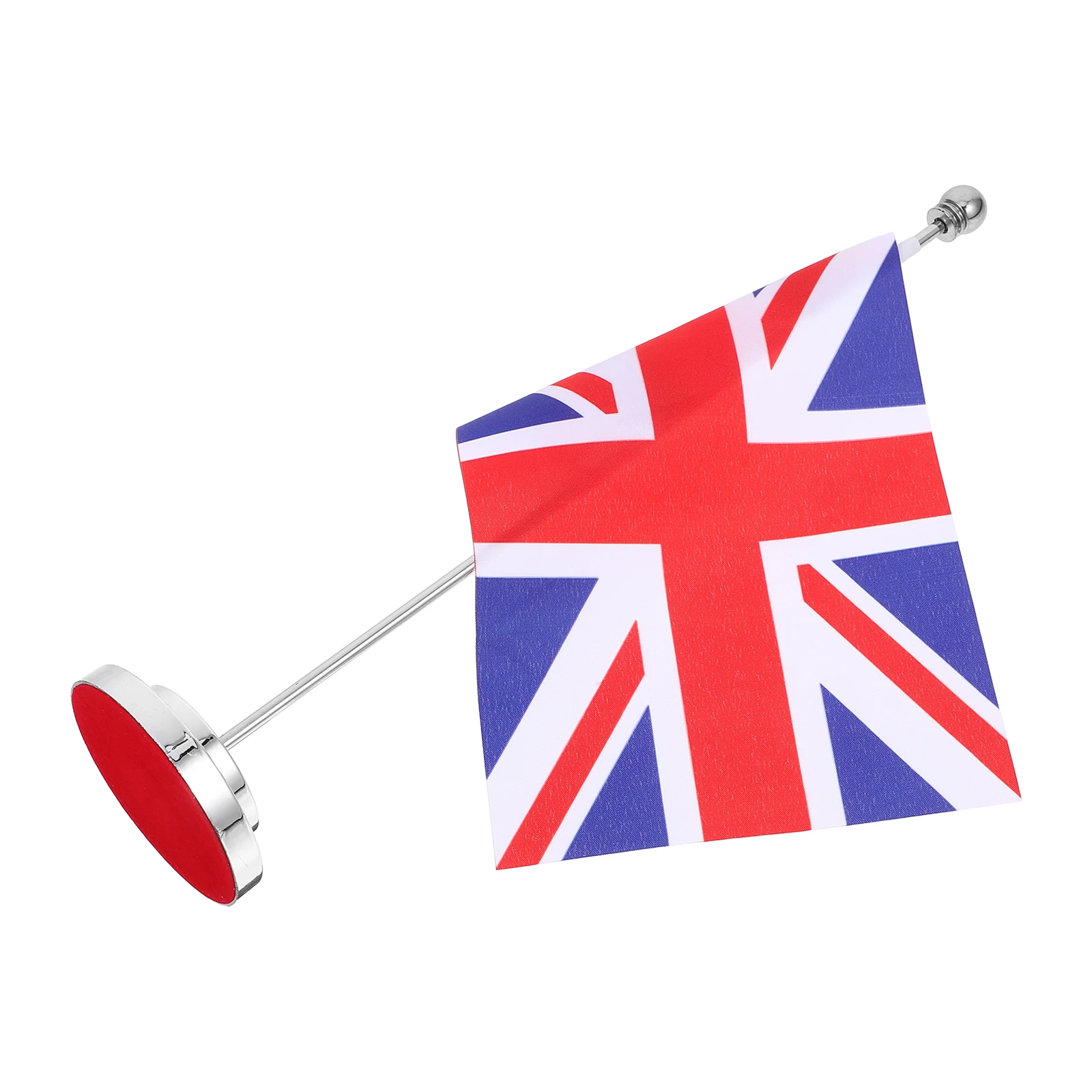 

Mini UK Table Flag Stand British Office Decor Desk Home Party Small World Country Polyester Union for Home