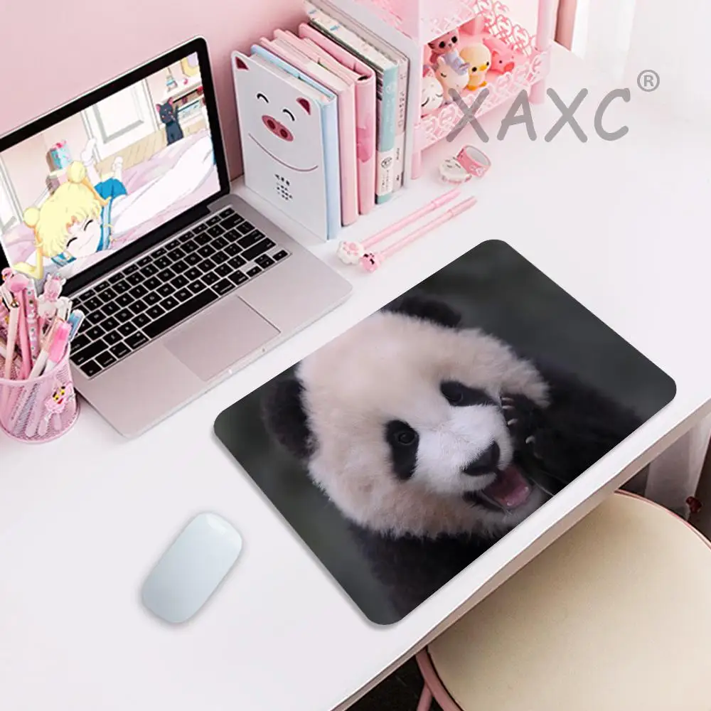 Cute Panda  Mouse Pad witht,  Ergonomic Desk Mat for Office & Gaming