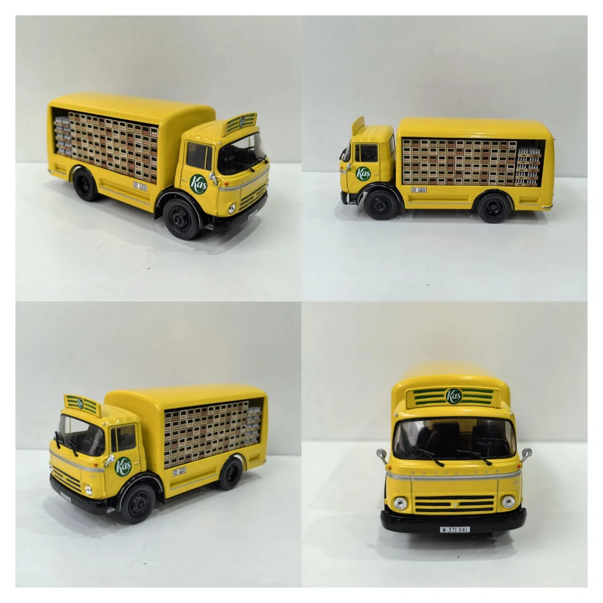 

Модель грузовика IXO Diecast 1/43 BARREIROS SAETA 65 с передней металлической платформой и пластиковым кузовом из сплава D5