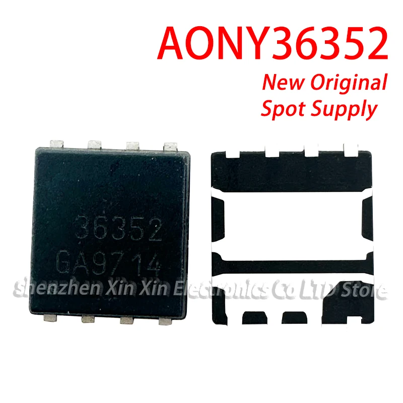 AONY36352 مكعب QFN8 شرائح ، جديدة ، 5-10