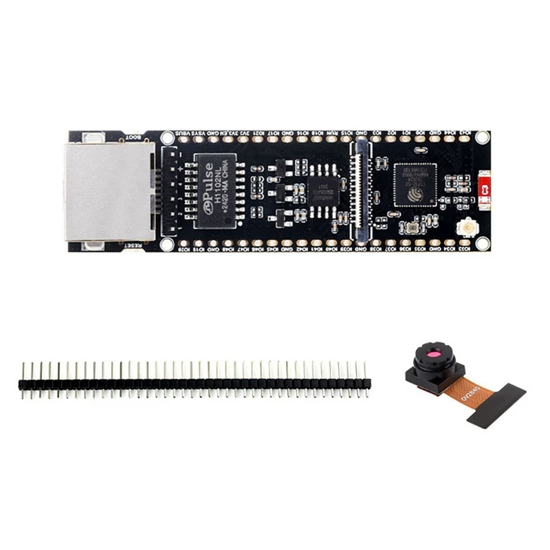 ESP32-S3 Ethernet Development Board ESP32-S3R8 Ondersteuning 2.4G Wi-Fi en BLE 5 met OV2640-camera voor Alot