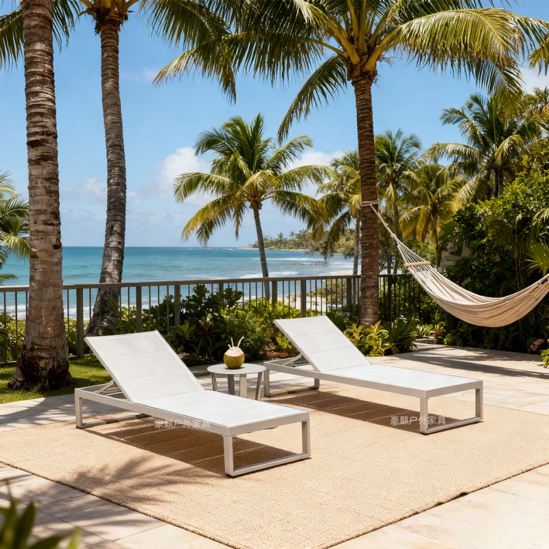 

Hotels And Guesthouses, Popular Indoor Pool Chaise Lounge, Waterproof Outdoor Sunbathing Beach Chair