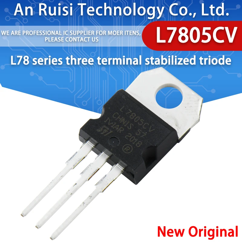 10PCS  L7805CV  L7805 LM7805  L7806CV L7808CV L7809CV L7812CV L7815CV L7824CV Voltage Regulator IC 5V 1.5A  TO-220 high quality