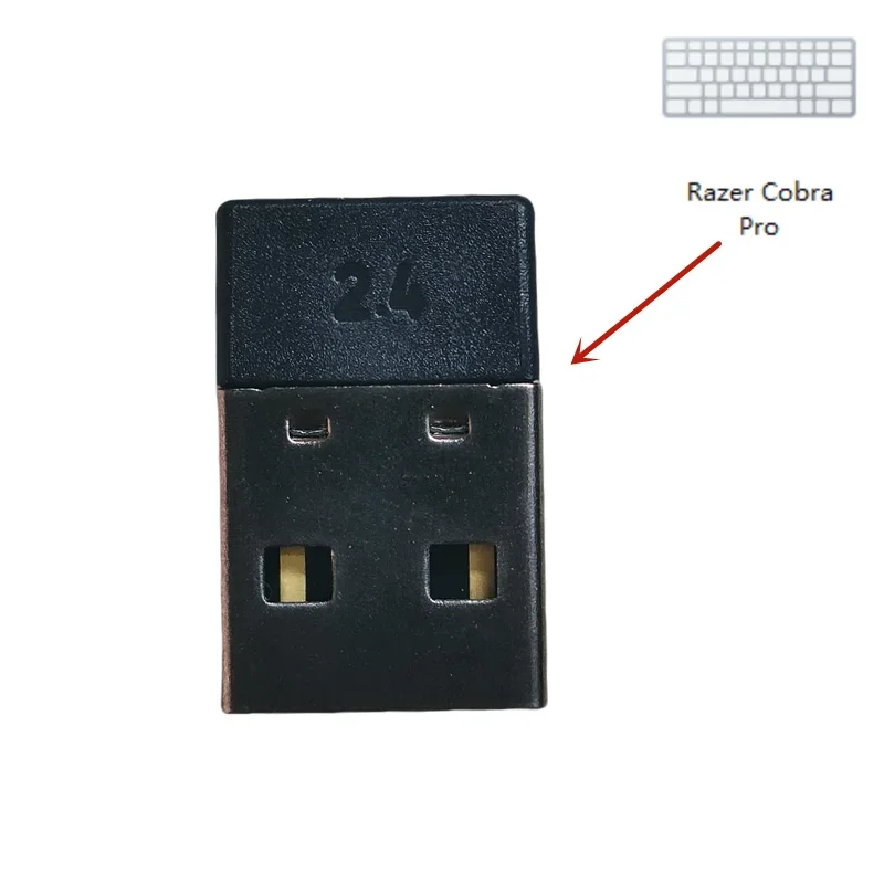 USB Dongle Receiver Adapter for Razer Cobra Pro Lightweight Wireless Mouse