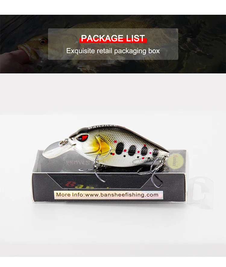 6,8 cm 17,5 g 2019 Harter Angelköder Slient Kurbel Kurbelköder Japan Hechtbarsch Bass Fishing Wobbler Schwimmender künstlicher Köder – Detail 12