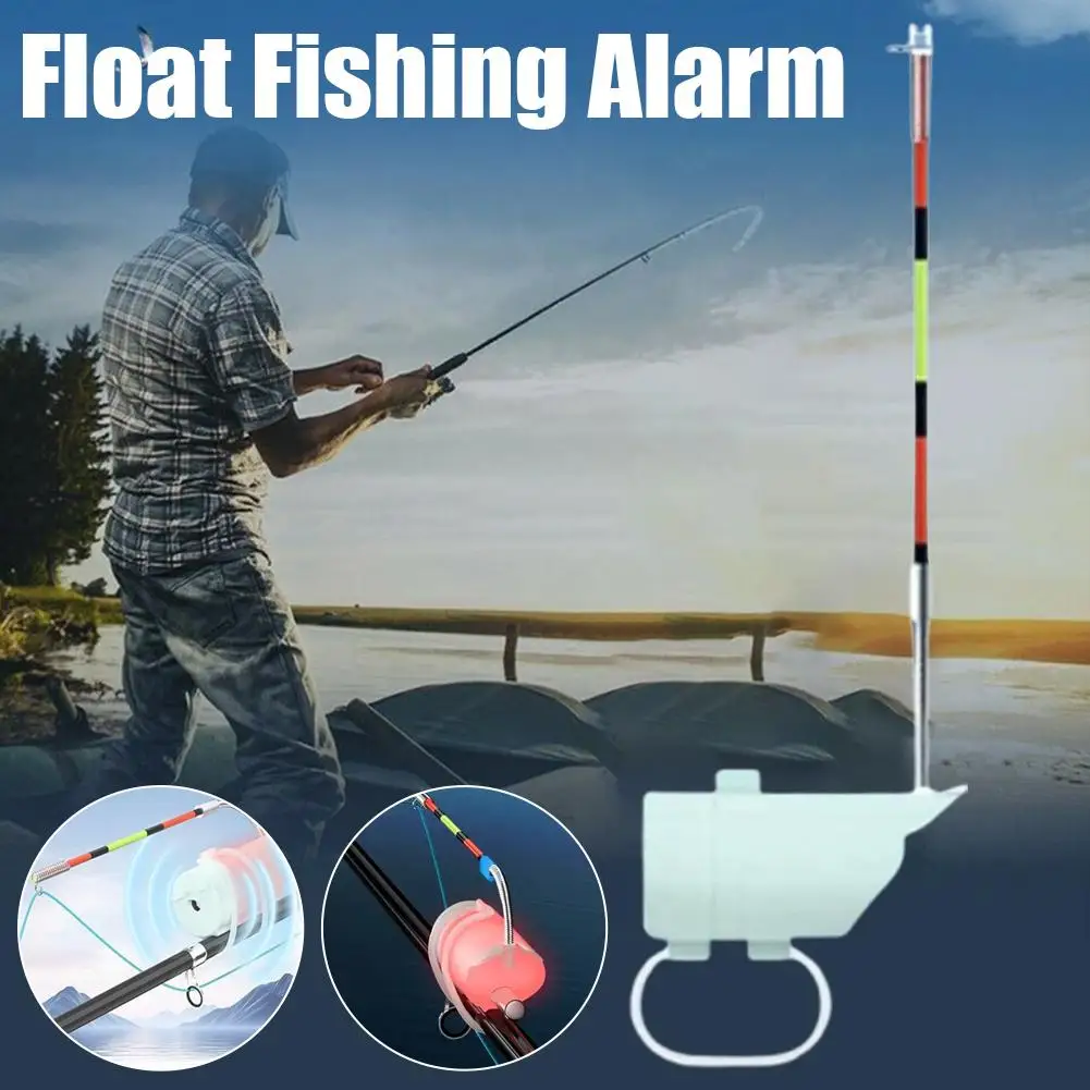 Night Fishing Float Bites Alarm With LED Light & Sound High Sensitivity Rod Tip Detection Bites Alerts Fishing Accessory