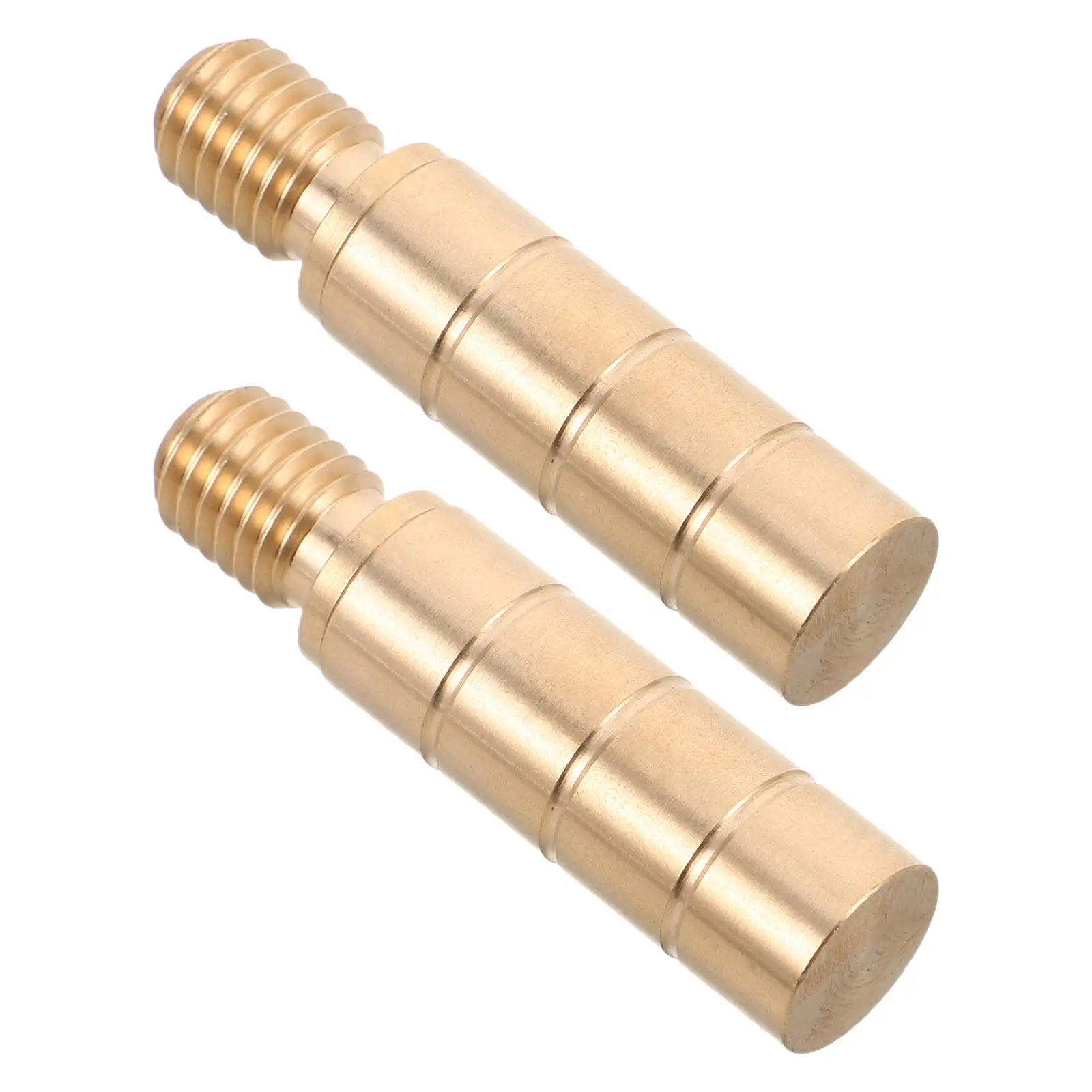 3 PCS Brass Cue Joint Screws Billiard Connecting Hardware Accessories Pool Tip Extension