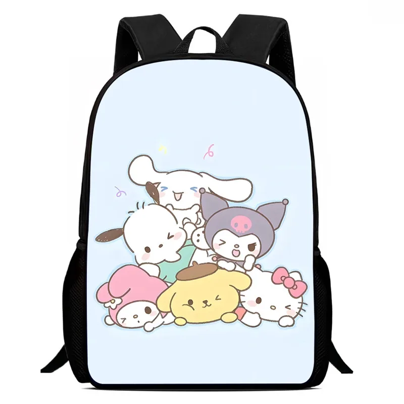 

Mochila Child School Backpack,Cartoon Sa-nr-io School Bags for Girls Boys,Durable &Light Weight Kids Backpack for Kindergarteen