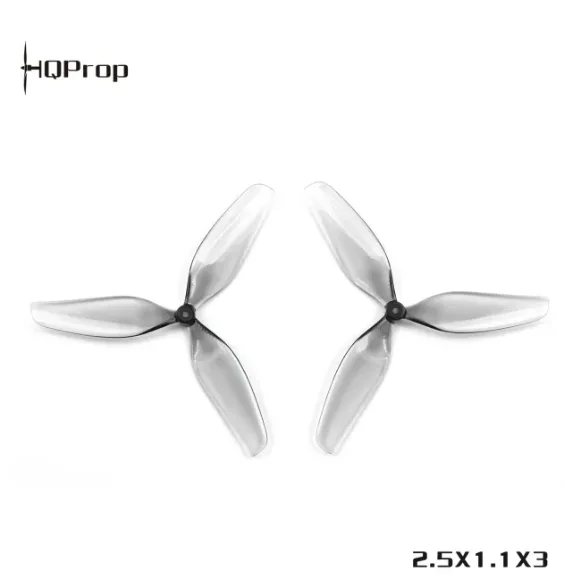 6Pairs HQProp 2.5X1.1X3 2.5 Inch 3-Blade PC Propeller 6CW 6CCW 1.2mm Shaft 0.6g Ultralight Tiny Whoop FPV Drone Props