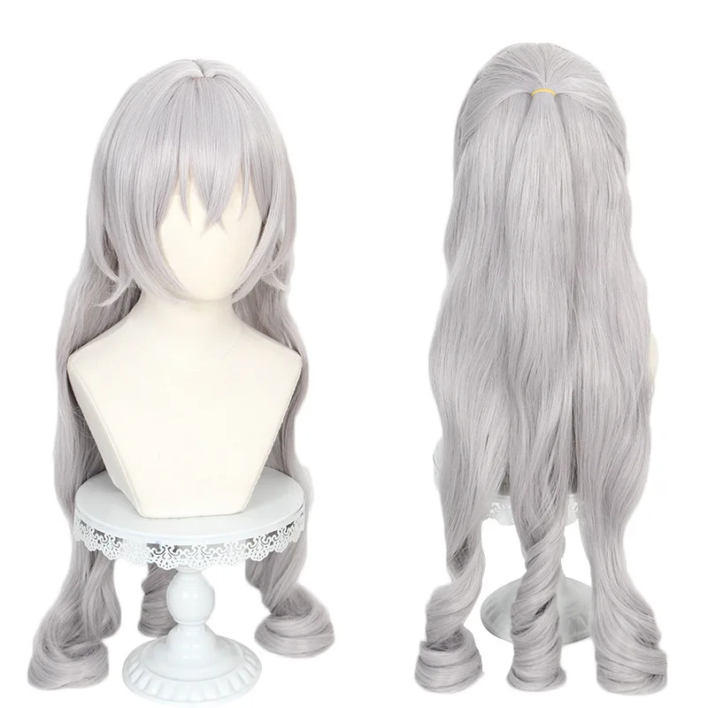 

Xiu Dan's Breakdown: Star Rail Cosplay Wig For Blonia, Realistic Human Hair, Large Volume Roman Curl