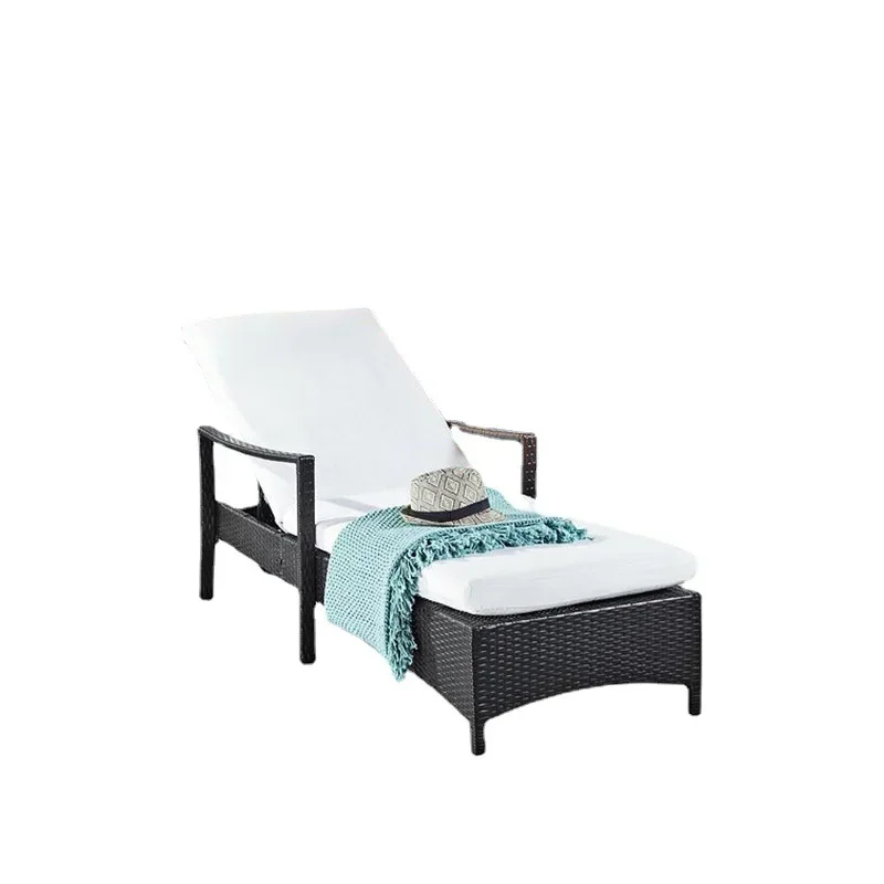 

Nordic outdoor bed courtyard garden villa seaside swimming pool scenic spot leisure modern simple lazy furniture lounge chair