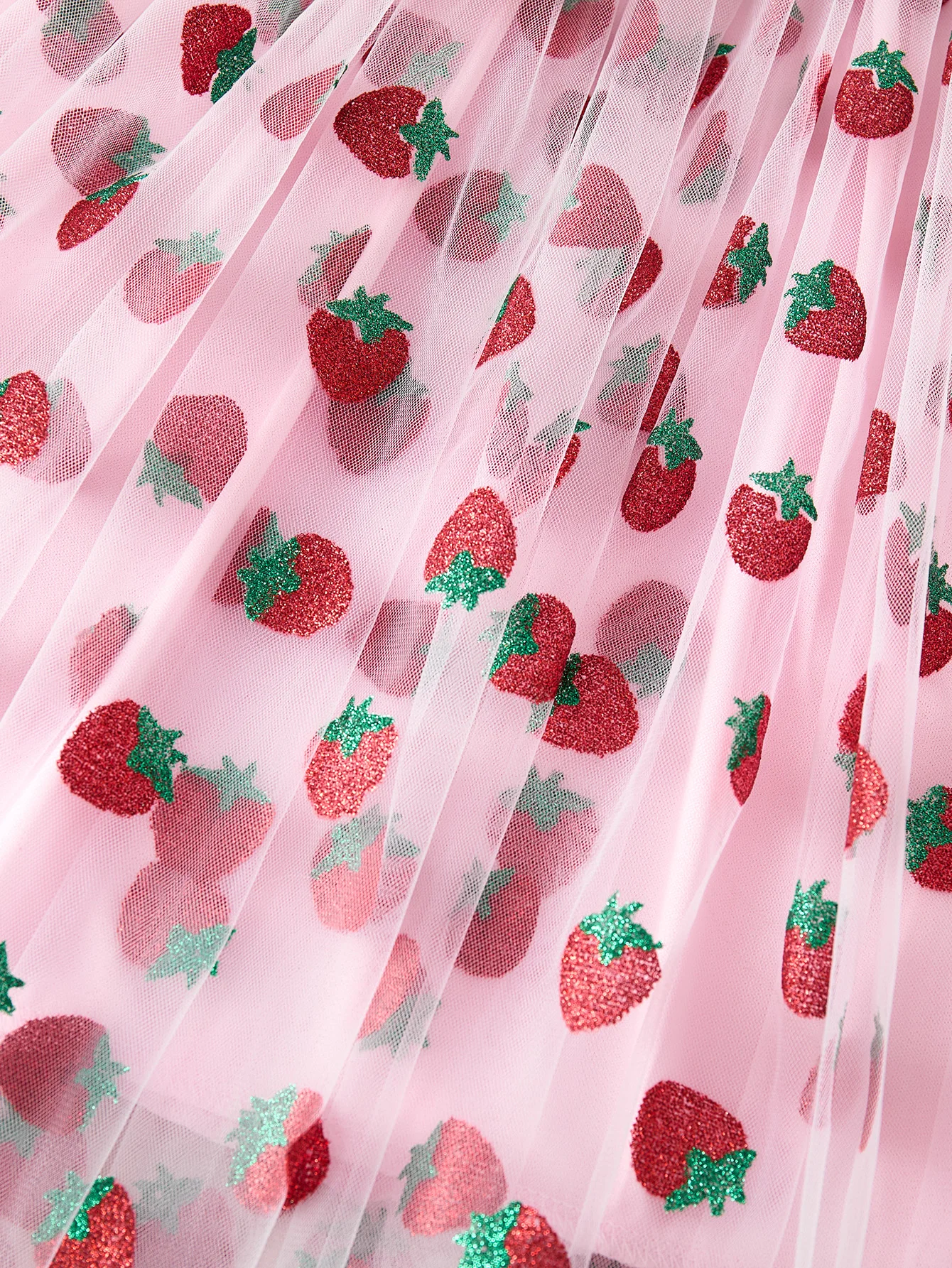 Pink Cute Strawberry Lace Midi Skirt, Princess Pink Lace Dress, Girl’s Lace Midi Skirt 4 Pink Cute Strawberry Lace Midi Skirt, Princess Pink Lace Dress, Girl’s Lace Midi Skirt 4