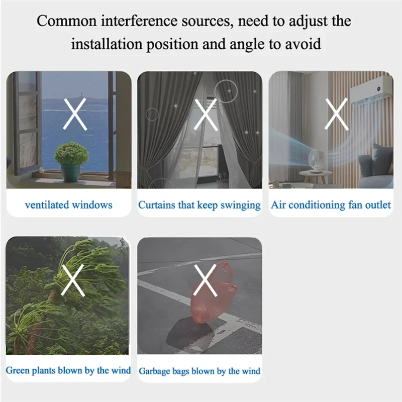 AA60-5,8 ГГц Датчик присутствия человека Микродвижение человеческого тела Датчик 10 м Расстояние Обнаружение человека Переключатель присутствия тела B